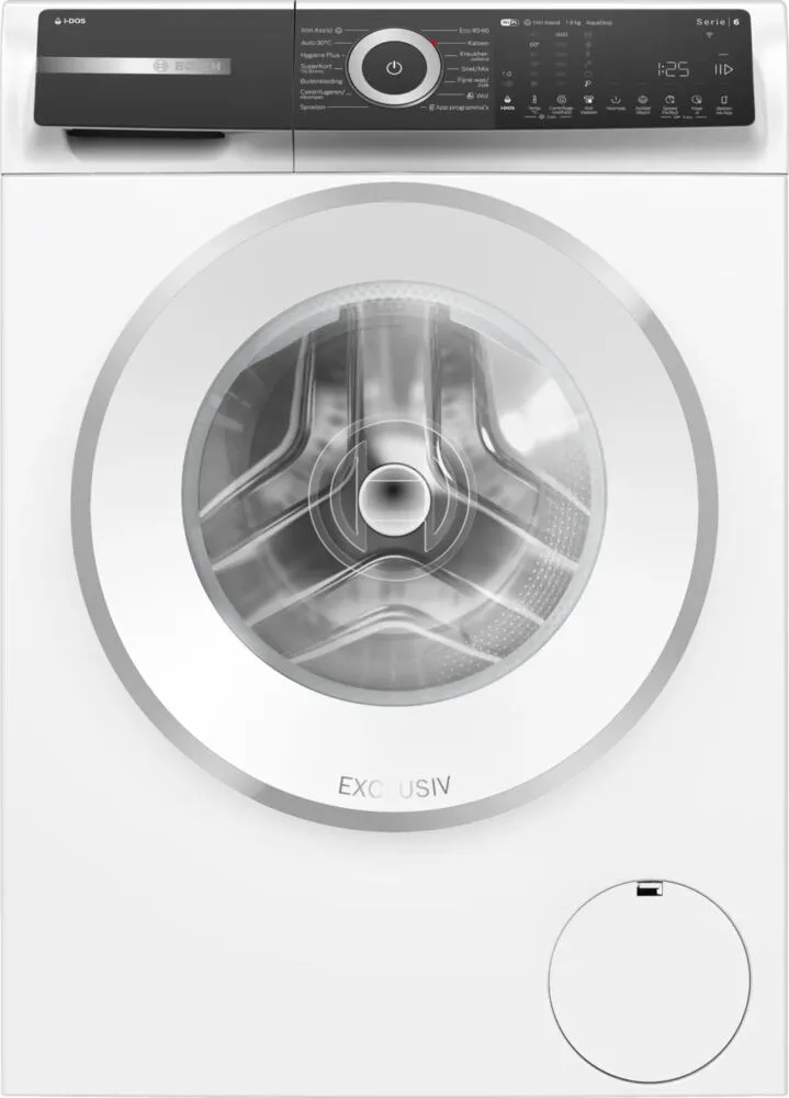Bosch Serie 6 WGH244A9NL çamaşır makinesi Önden yüklemeli 9 kg 1257 RPM Beyaz Çamaşır Makineleri
