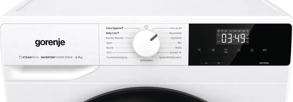 Gorenje W1NHEI74SAPS/DE 20013434 7 kg 1400 Devir Çamaşır Makinesi Thumbnail 12