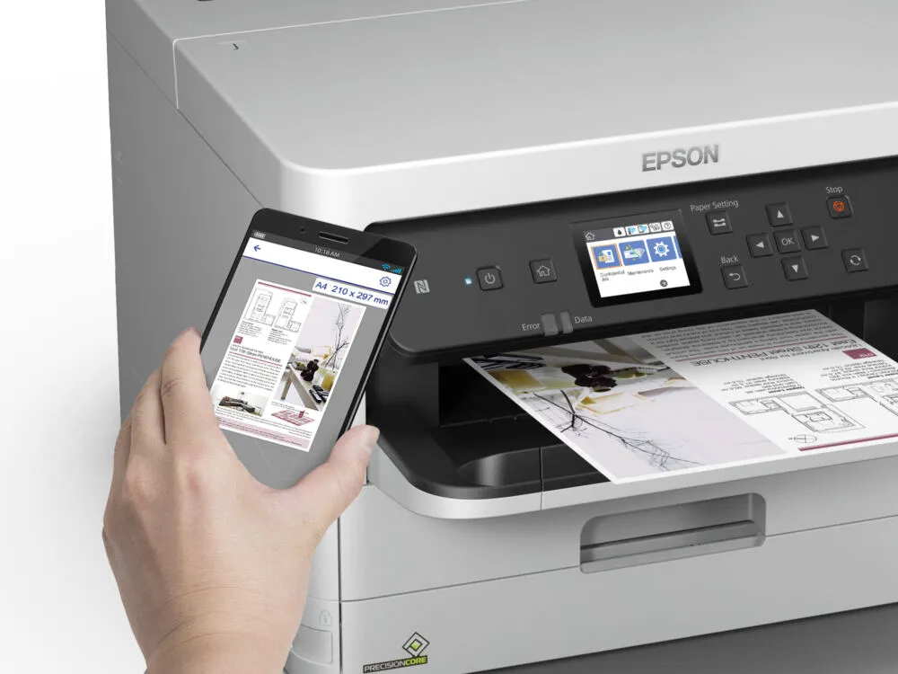 Epson WorkForce Pro WF-C529RDW + Extra Tray C11CG79401BU Thumbnail 14