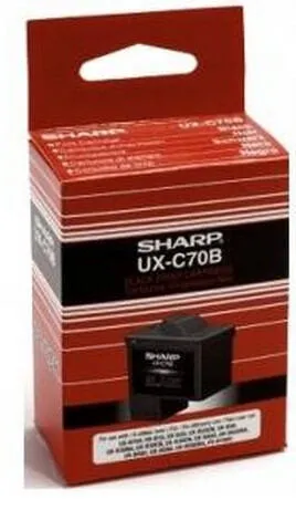 Sharp UXC70BK mürekkep kartuşu 1 adet Orijinal Standart Verimlilik Siyah
