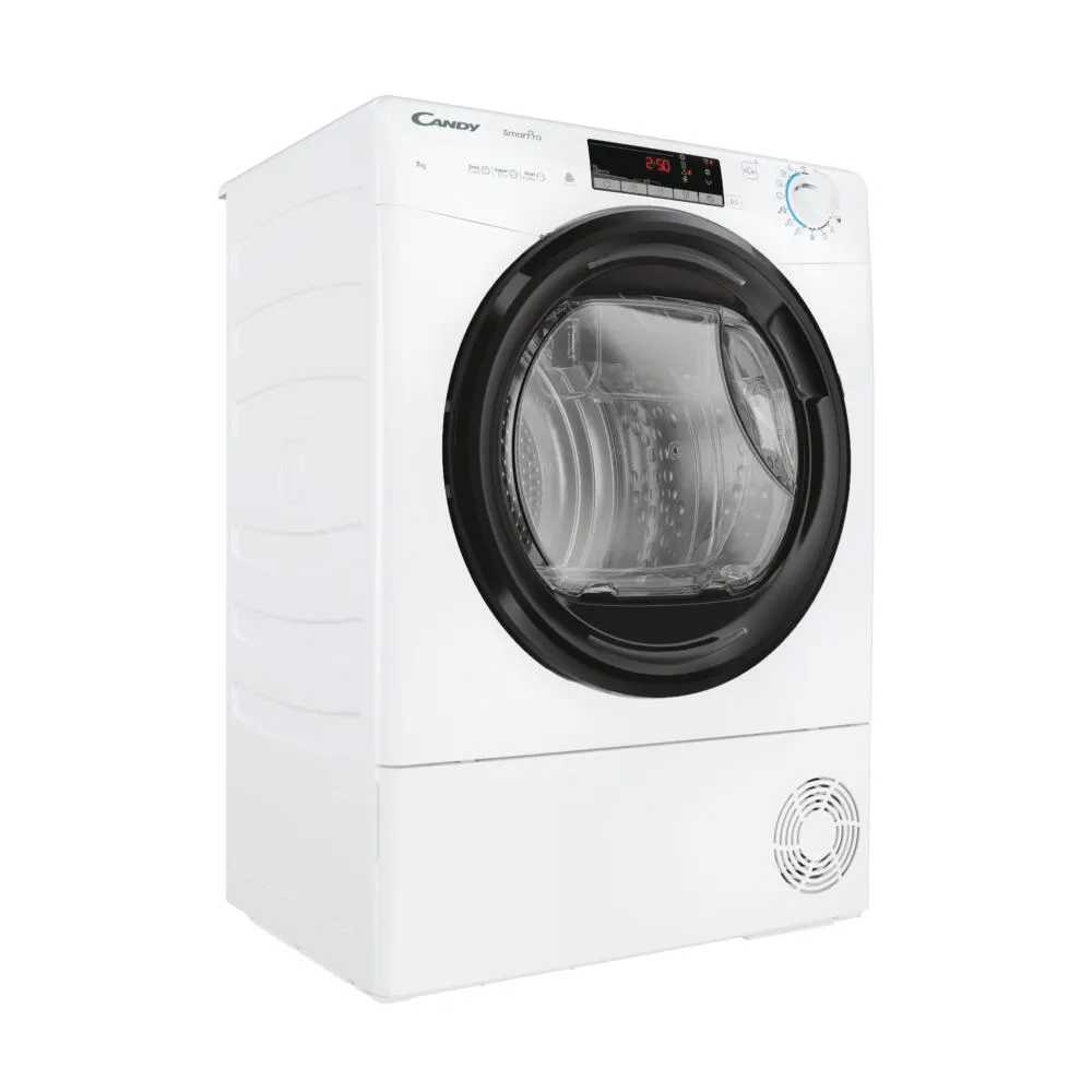 Candy Smart Pro CRO4 H7A2TBE-S 31102870 7 kg Isı Pompalı Kurutma Makinesi Thumbnail 5