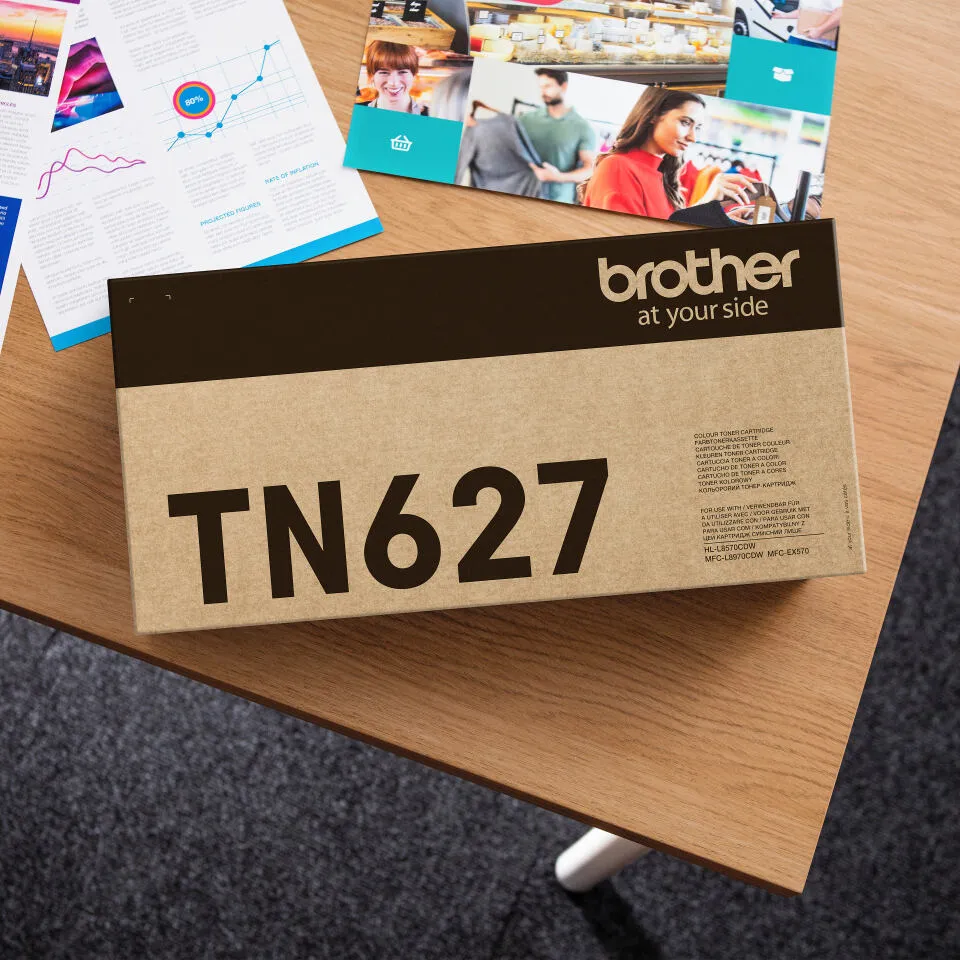 Brother TN-627BK toner kartuşu 1 adet Orijinal Siyah Thumbnail 4
