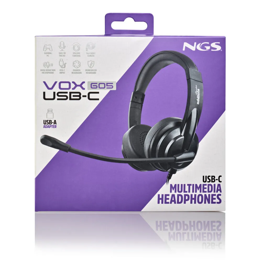 NGS VOX605 USB-C NGS-HEADSET-0251 Kulaklık Thumbnail 10