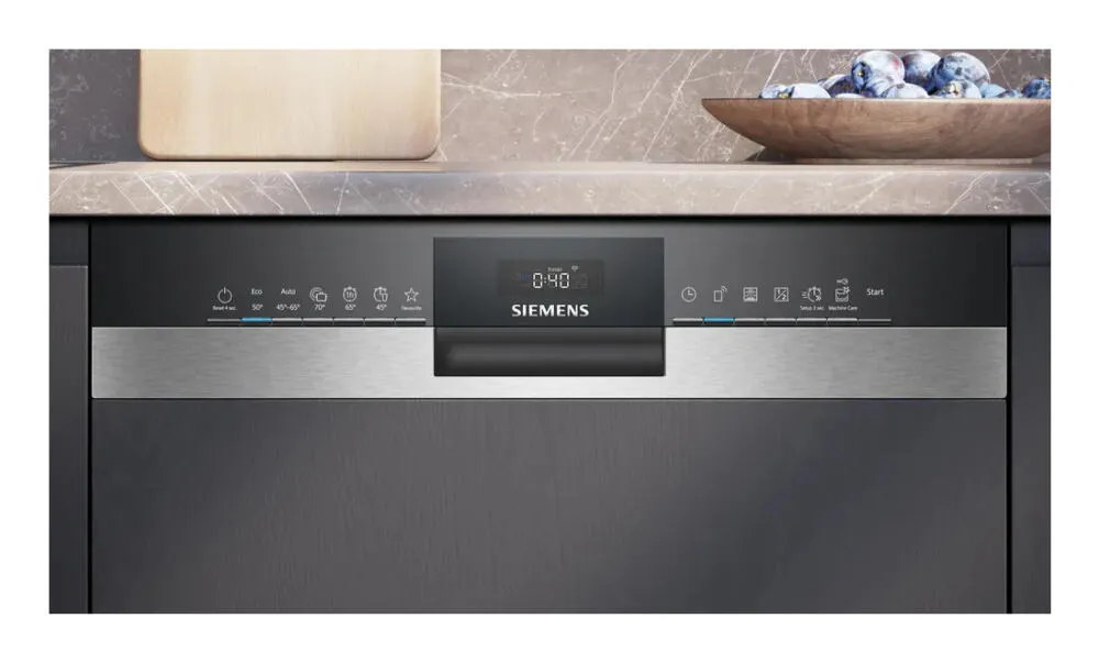Siemens SN53HS03TE bulaşık makinesi Yarı ankastre 13 kişilik Thumbnail 2
