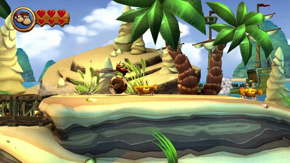 Nintendo Donkey Kong Country Returns HD 0045496512729 Thumbnail 9