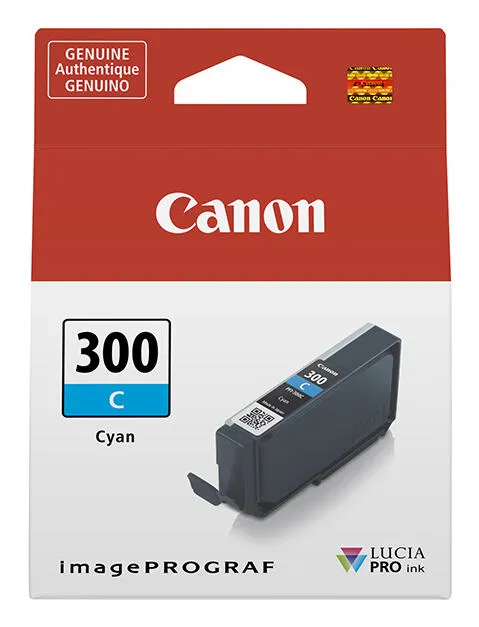 Canon PFI-300 mürekkep kartuşu 1 adet Orijinal Cam Göbeği Thumbnail 1