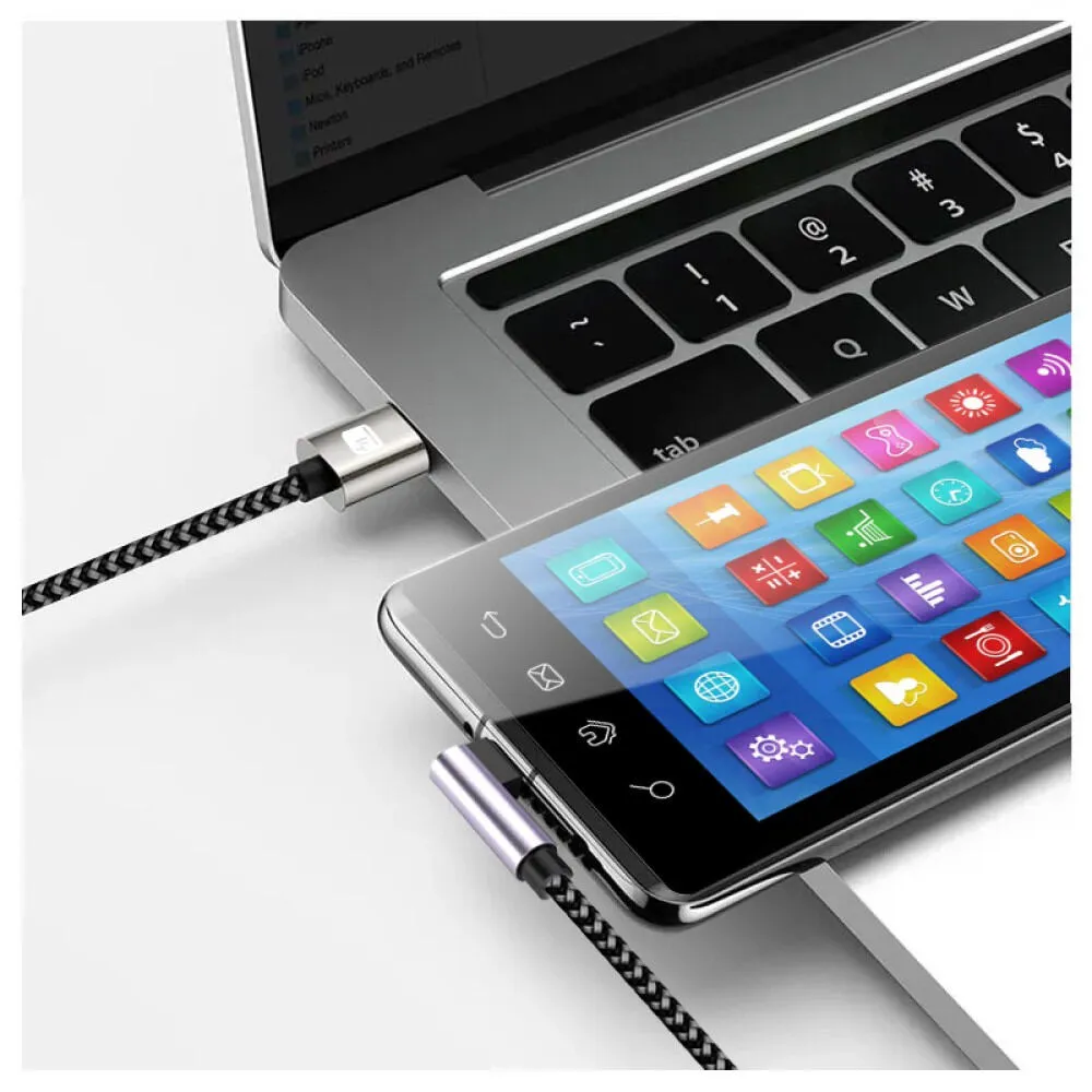 Techly ICOC MU2AC9-020-AL USB A to USB C (2 m) USB Kablosu Thumbnail 4
