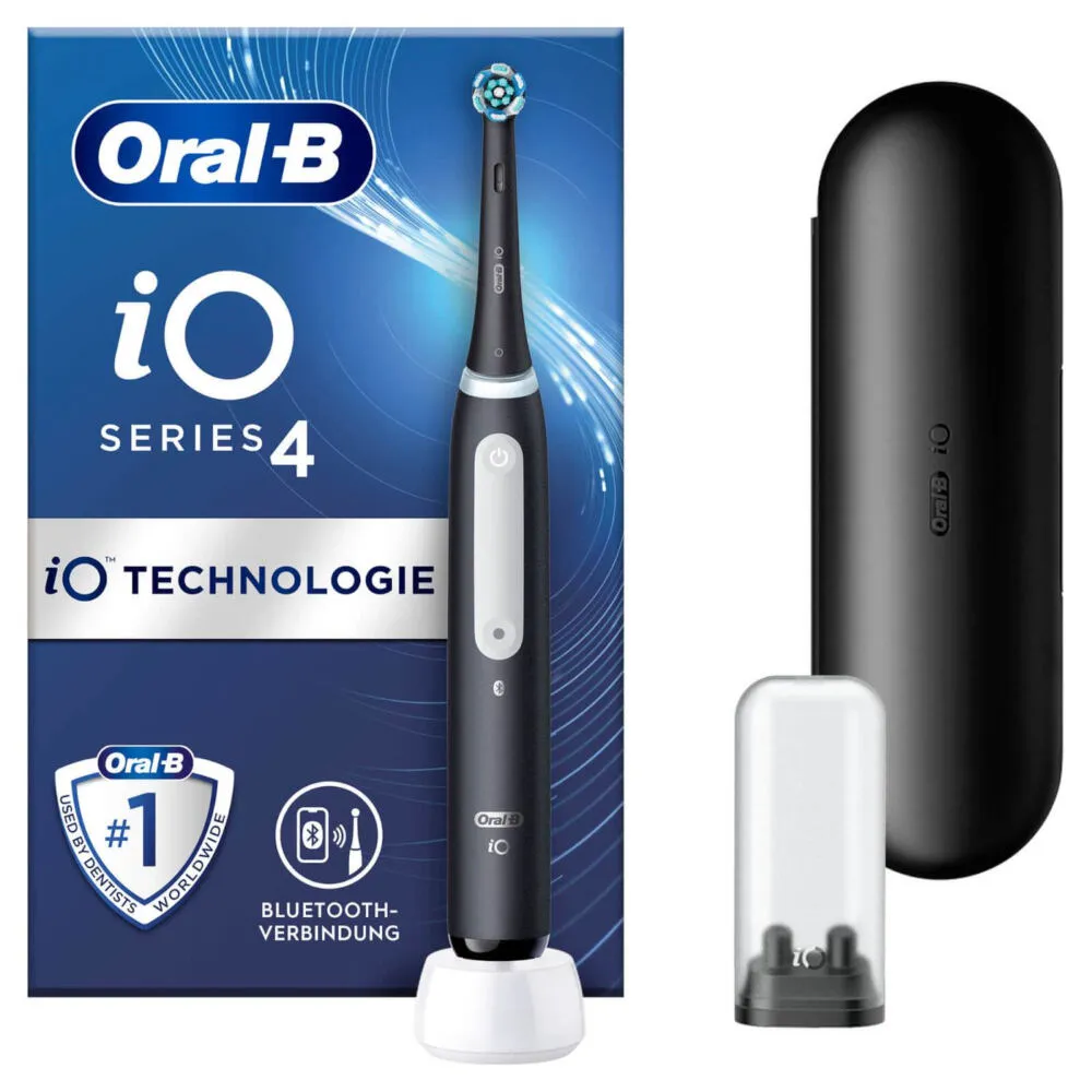 Oral-B iO Series 4 Yetişkin Siyah Şarjlı Diş Fırçaları