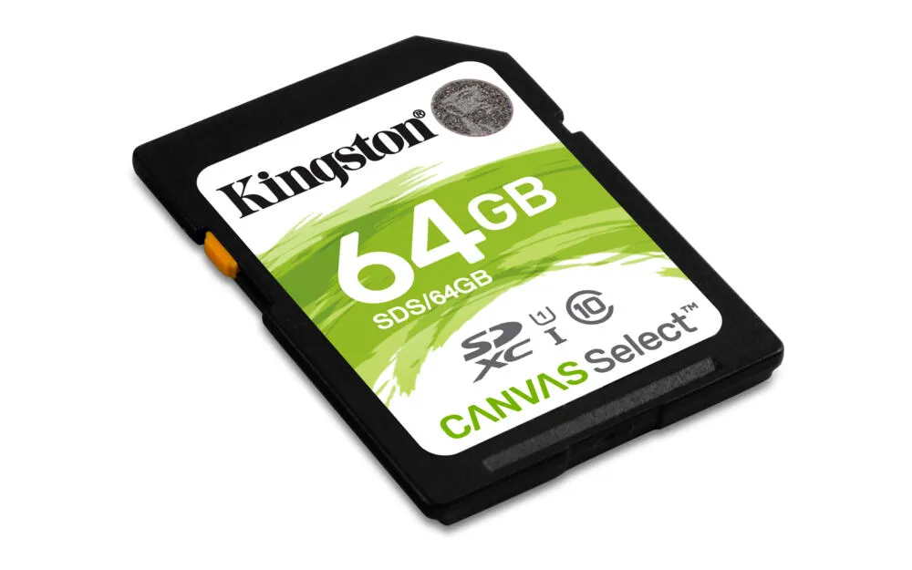 Kingston Technology Canvas Select 64 GB SDS/64GB Thumbnail 1
