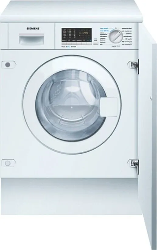 Siemens WK14D540EE çamaşır kurutma makinesi Ankastre Önden yüklemeli Beyaz Kurutmalı Çamaşır Makinesi