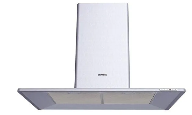Siemens LC75952 ocak bacası Duvara monteli Paslanmaz çelik 650 m³/Saat Davlumbaz ve Aspiratö