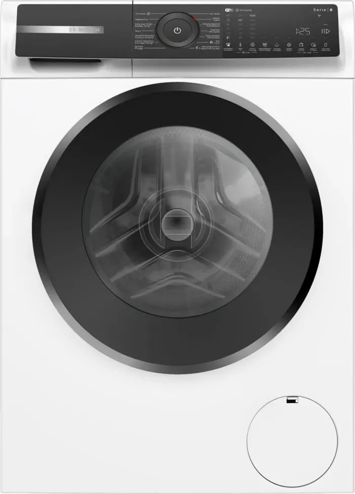 Bosch Serie 6 WGH25605FG çamaşır makinesi Önden yüklemeli 10 kg 1580 RPM Beyaz Çamaşır Makineleri