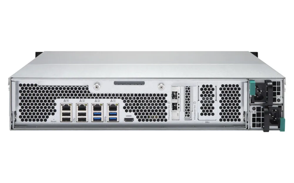 QNAP TS-EC1280U R2 8 GB TS-EC1280U-I3-8G-R2 Thumbnail 11