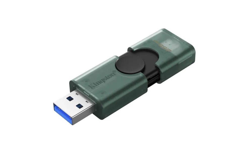 Kingston Technology DataTraveler DuoG2 DTDEG2/256GB 256 GB Type-C USB 3.2 Flash Bellek Thumbnail 6