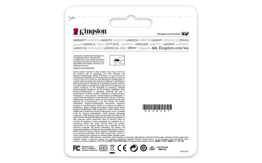 Kingston Technology Canvas Select 256 GB SDCS/256GB Thumbnail 8