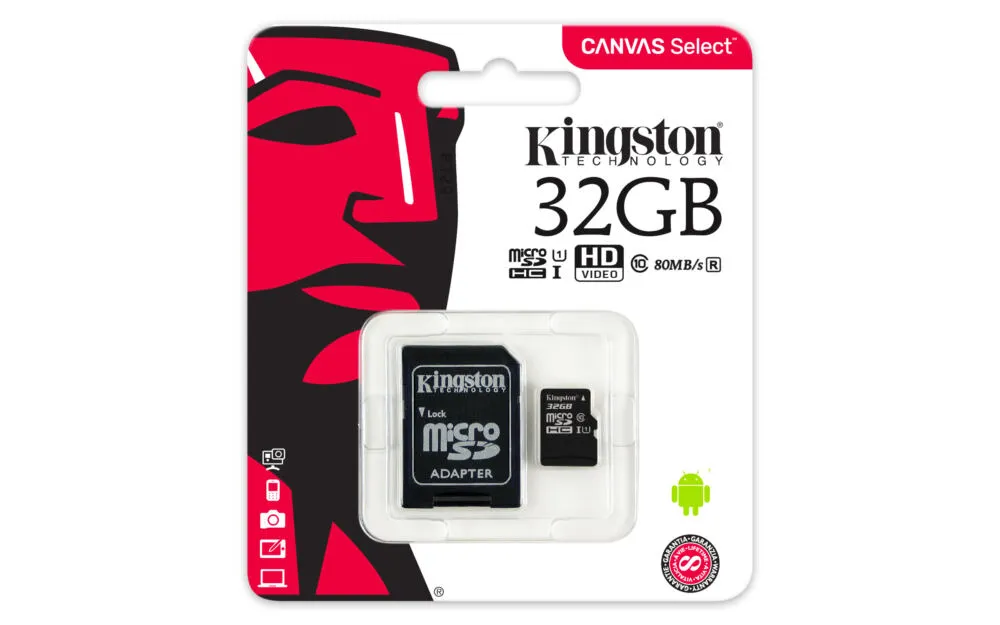 Kingston Technology Canvas Select 32 GB SDCS/32GB Thumbnail 8