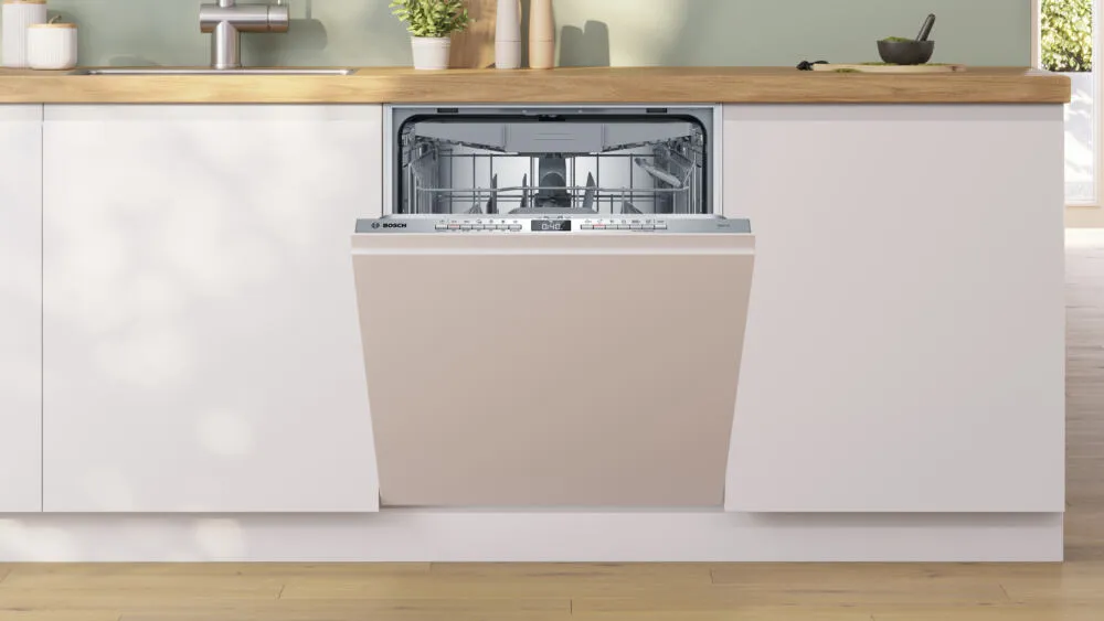 Bosch Serie 4 SMV4HVX14E bulaşık makinesi Tam ankastre 14 kişilik Thumbnail 1