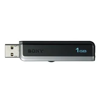 Sony Micro Vault Midi 1GB USB flash sürücü A tipi USB USB Bellek