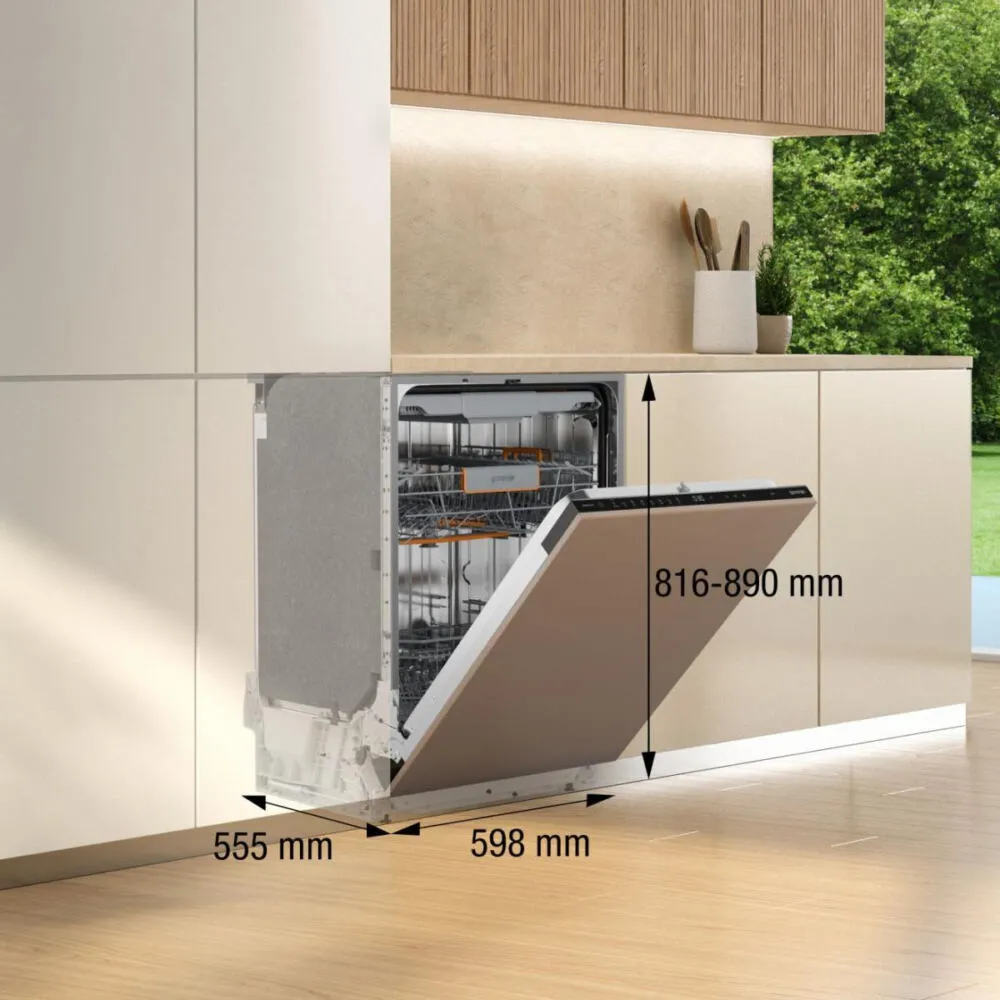 Gorenje GV663A65XXL 746853 16 Kişilik 8 Programlı Ankastre Bulaşık Makinesi Thumbnail 2