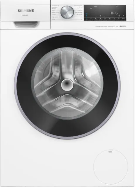 Siemens iQ500 WG54G2F0EP çamaşır makinesi Önden yüklemeli 10 kg 1351 RPM Gümüş, Paslanmaz çelik Çamaşır Makineleri