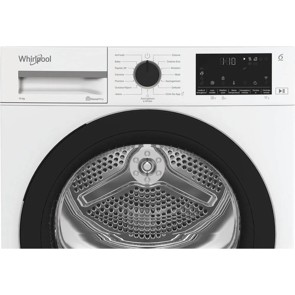 Whirlpool C WD 103M WBS IT 859991731020 10 kg Isı Pompalı Kurutma Makinesi Thumbnail 12