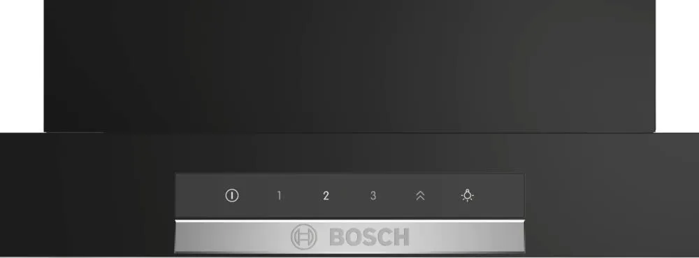 Bosch Serie 4 DWB96DM65 ocak bacası Duvara monteli Siyah 372 m³/Saat Thumbnail 1