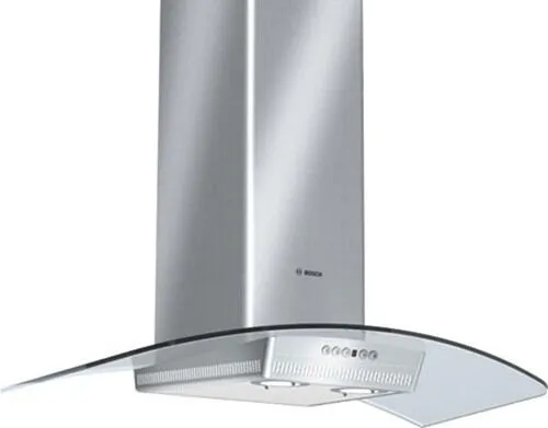 Bosch DWA096550B ocak bacası Duvara monteli Paslanmaz çelik 590 m³/Saat Davlumbaz ve Aspiratö