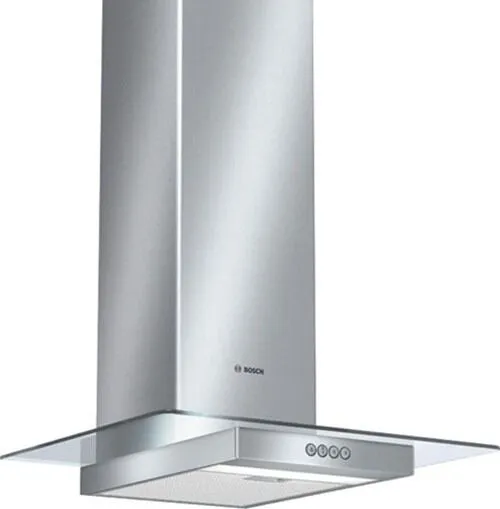 Bosch DWA062450B ocak bacası Duvara monteli Gümüş 410 m³/Saat Davlumbaz ve Aspiratö