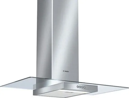 Bosch DWA092450B ocak bacası Duvara monteli Gümüş 410 m³/Saat Davlumbaz ve Aspiratö