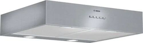 Bosch DHU625MGB ocak bacası Alttan-gömme Gümüş 280 m³/Saat Davlumbaz ve Aspiratö