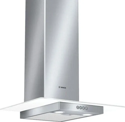 Bosch DWA062520B ocak bacası Duvara monteli Gümüş 620 m³/Saat Davlumbaz ve Aspiratö