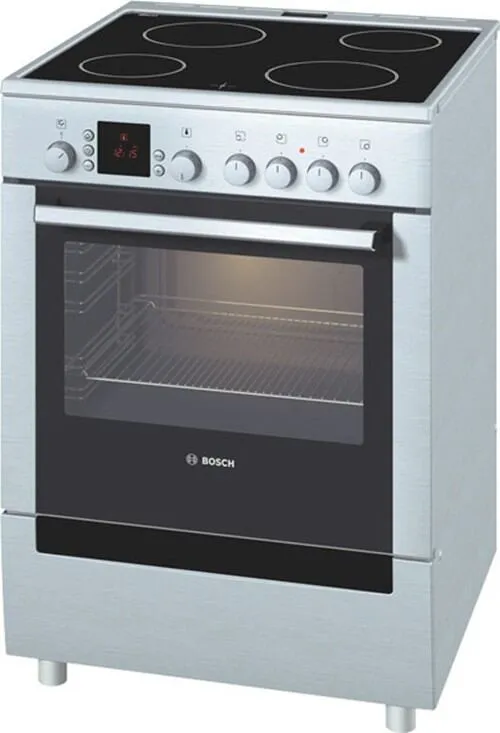 Bosch HLN342250B Ocaklı fırın Bağımsız ocak Elektrik Seramik Paslanmaz çelik