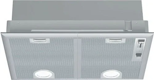 Bosch DHL545SGB ocak bacası Gömme Paslanmaz çelik 500 m³/Saat Davlumbaz ve Aspiratö