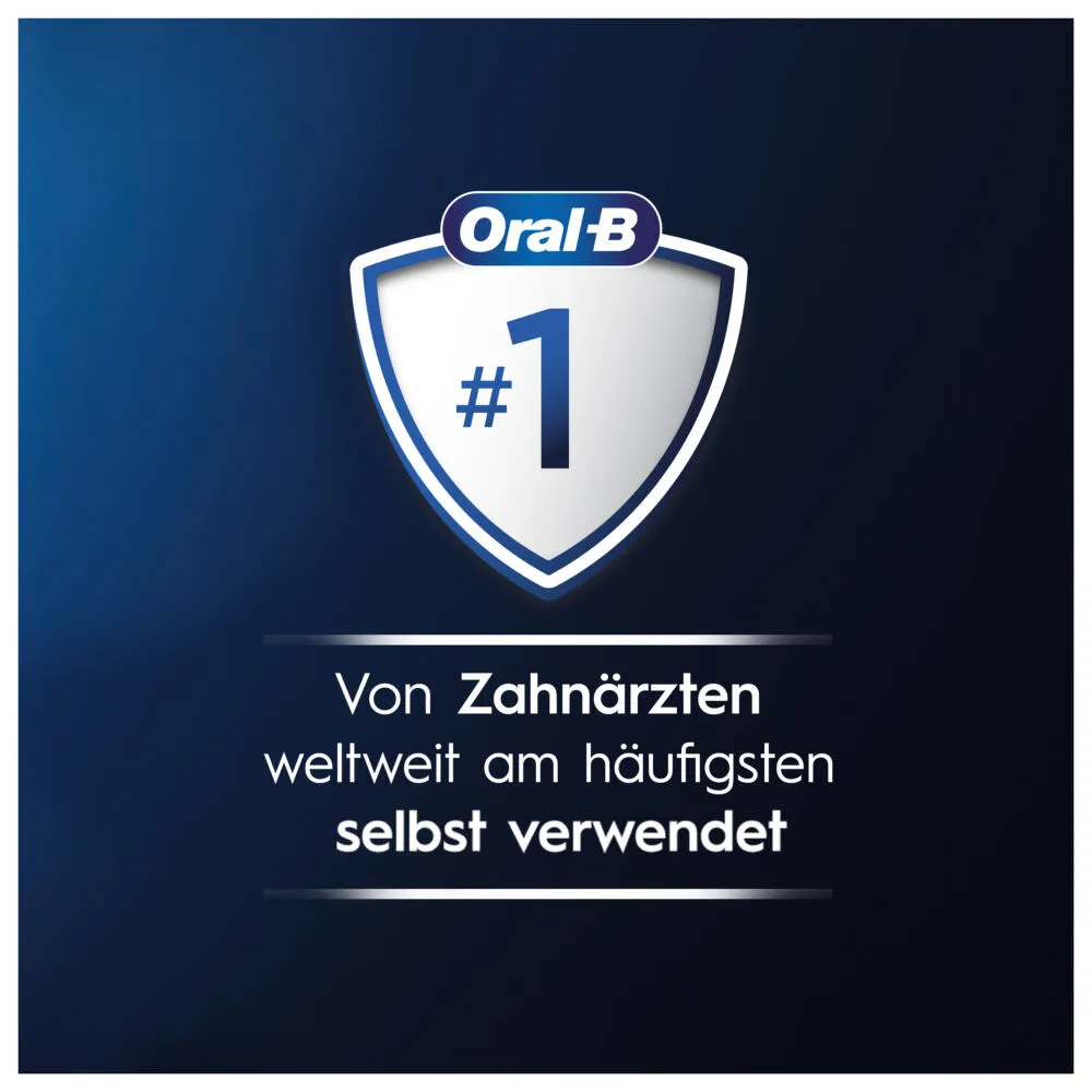 Oral-B Pro 1 8700216012935 elektrikli diş fırçası Yetişkin Döner-titreşimli diş fırçası Siyah Şarjlı Diş Fırçaları