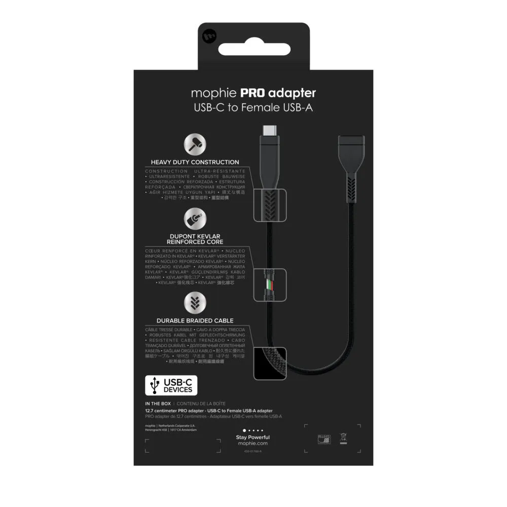 ZAGG PRO 3621 USB A to USB C (0,127 m) USB Kablosu Thumbnail 6