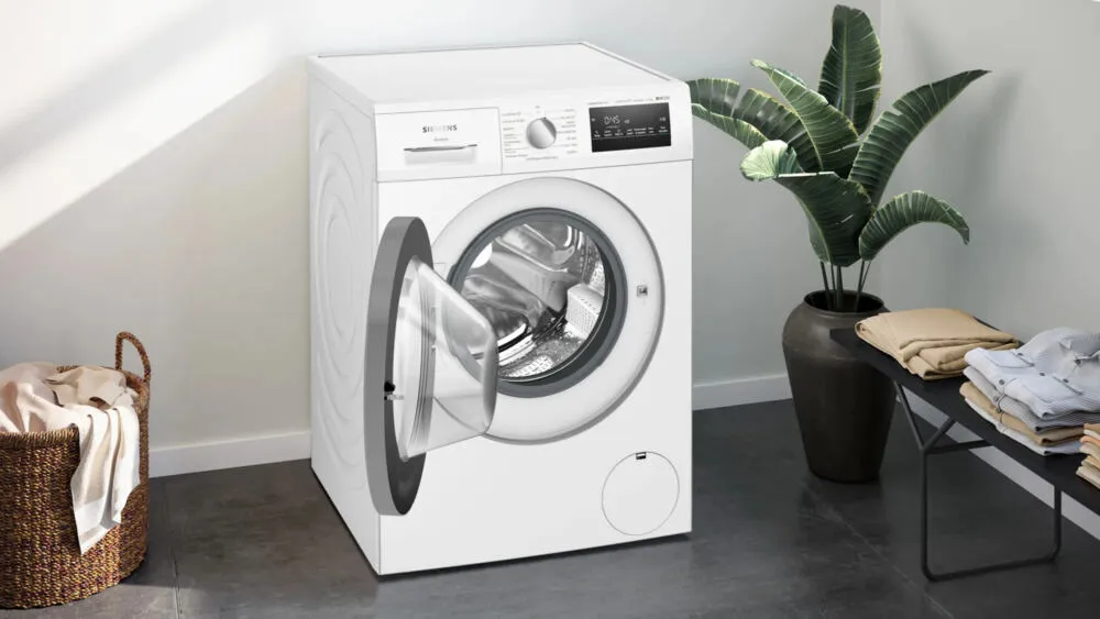 Siemens iQ300 WM14N299NL çamaşır makinesi Önden yüklemeli 8 kg 1400 RPM Beyaz Thumbnail 2