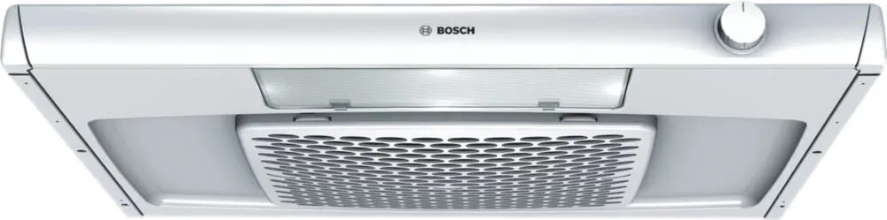 Bosch Serie 2 DHU31SFSK ocak bacası Alttan-gömme Beyaz 319 m³/Saat Davlumbaz ve Aspiratö