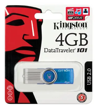 Kingston Technology 101 G2 4 GB DT101G2/4GB USB 2.0 Flash Bellek Thumbnail 9