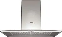 Siemens LC959WA60 ocak bacası Duvara monteli Paslanmaz çelik 900 m³/Saat Davlumbaz ve Aspiratö