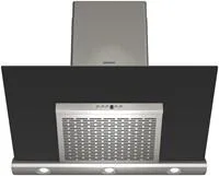 Siemens LC966KA40 ocak bacası Duvara monteli Siyah 620 m³/Saat Davlumbaz ve Aspiratö