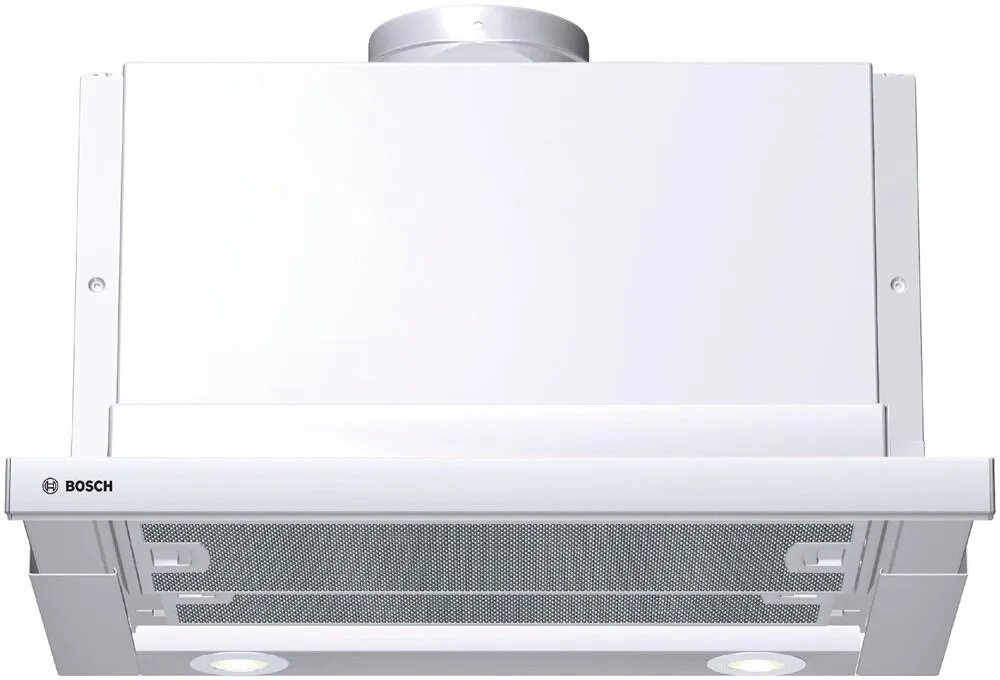 Bosch DHI655FX ocak bacası Alttan-gömme Beyaz 450 m³/Saat Davlumbaz ve Aspiratö