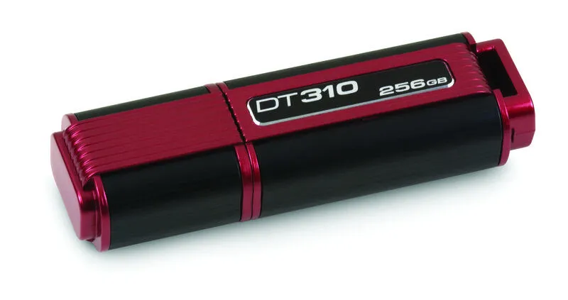 Kingston DataTraveler DT310/256GB USB flash sürücü A tipi USB 2.0 Siyah, Kırmızı RAM Bellek USB Bellek
