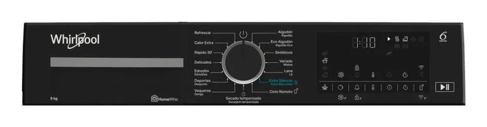 Whirlpool C WD 94M WBS SPT kurutucu Solo Önden yüklemeli 9 kg Beyaz Thumbnail 3