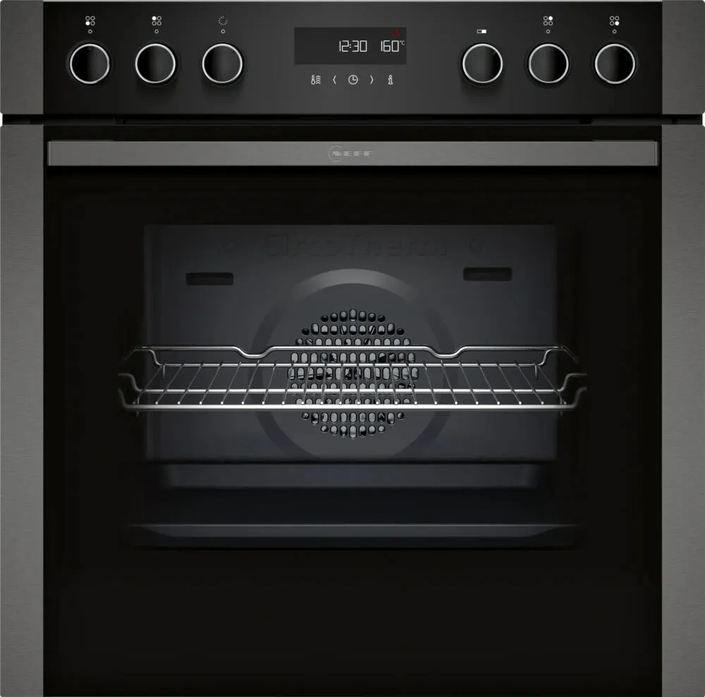 Neff N 50 E2ACH7AG3 fırın 71 l Grafit, Gri