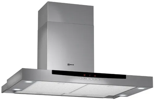 Neff D99A58 ocak bacası Duvara monteli Paslanmaz çelik 700 m³/Saat Davlumbaz ve Aspiratö