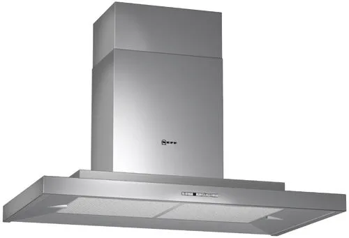 Neff D79T48 ocak bacası Duvara monteli Paslanmaz çelik 650 m³/Saat Davlumbaz ve Aspiratö