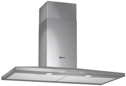 Neff D66S34 ocak bacası Duvara monteli Paslanmaz çelik 640 m³/Saat Davlumbaz ve Aspiratör
