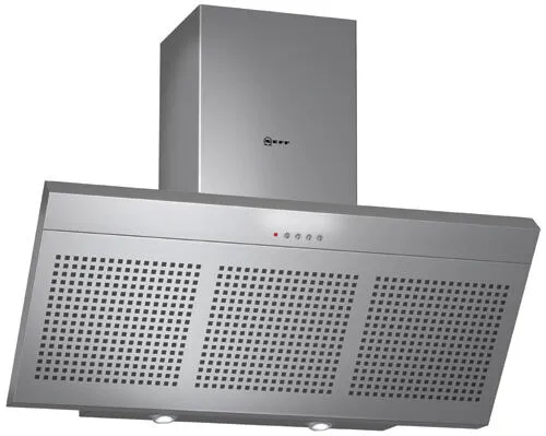 Neff D99W44 ocak bacası Duvara monteli Paslanmaz çelik 710 m³/Saat Davlumbaz ve Aspiratör