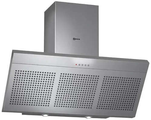 Neff D96W44 ocak bacası Duvara monteli Paslanmaz çelik 710 m³/Saat Davlumbaz ve Aspiratör