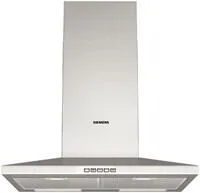 Siemens LC654WA30B ocak bacası Duvara monteli Paslanmaz çelik 440 m³/Saat Davlumbaz ve Aspiratör